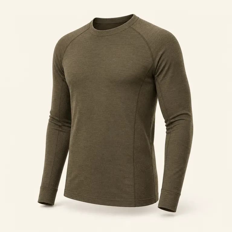 Private-label hunting jacket developed to your design and material requirements.